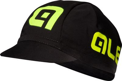 Alé Summer Cap - One Size - Black-Fluo Yellow
