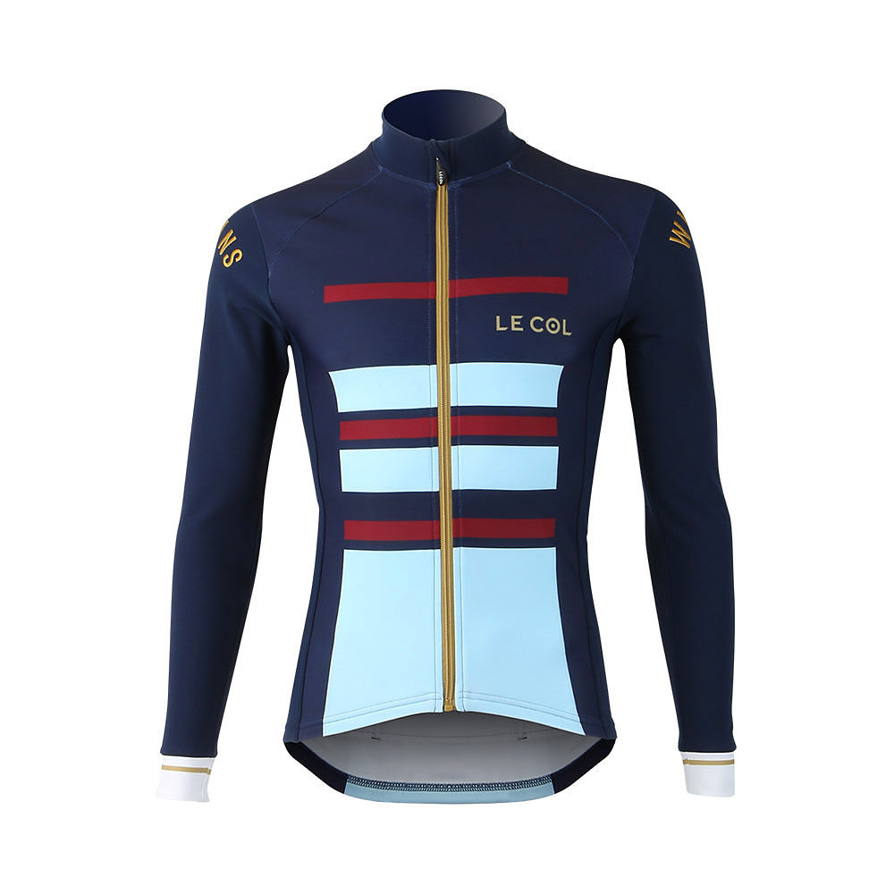 LE COL Exclusive Wiggins Pro Long Sleeve Jersey - Nation - XXL