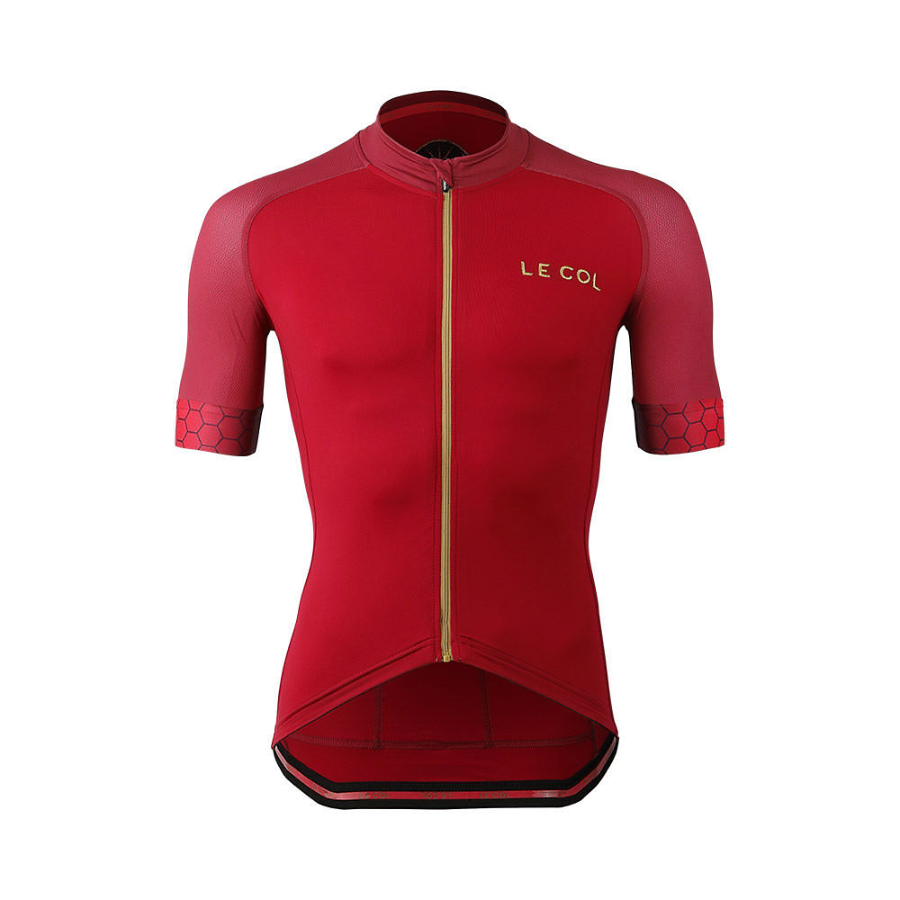 LE COL Hexagon Pro Jersey - Red Hex - XXL
