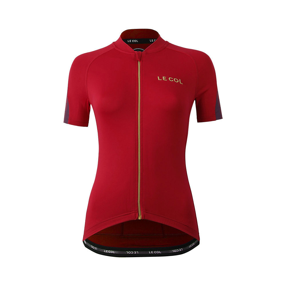 LE COL Women's Hexagon HC Jersey - Red Hex - XL