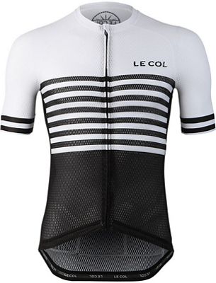 LE COL Discovery Pro Air Jersey - Discovery Black-White - XXXL