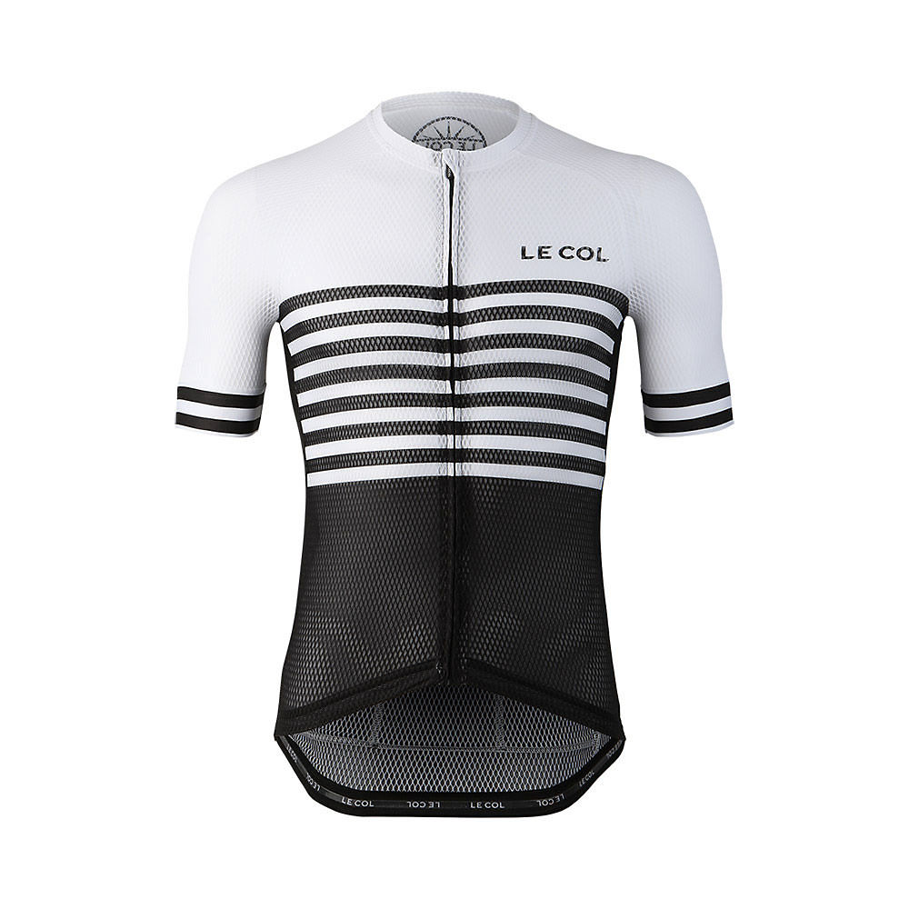 LE COL Discovery Pro Air Jersey - Discovery Black-White - XXXL