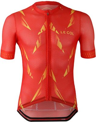 LE COL Mistral Pro Air Jersey - Mistral Carmine - L}, Mistral Carmine