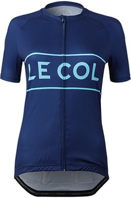 LE COL Women's Sport Jersey - Bleu marine/Light Blue