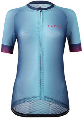 LE COL Women's Fade Pro Air Jersey - Blue-Pink Fade - XL, Blue-Pink Fade