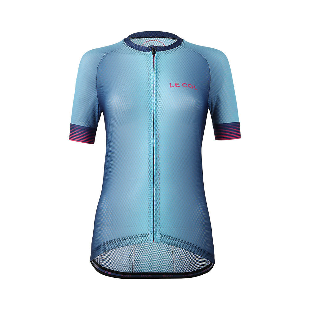 LE COL Women's Fade Pro Air Jersey - Blue-Pink Fade