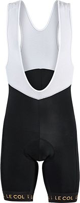LE COL Wiggins Sport Bib Shorts - Nero/Dorato - XS, Nero/Dorato