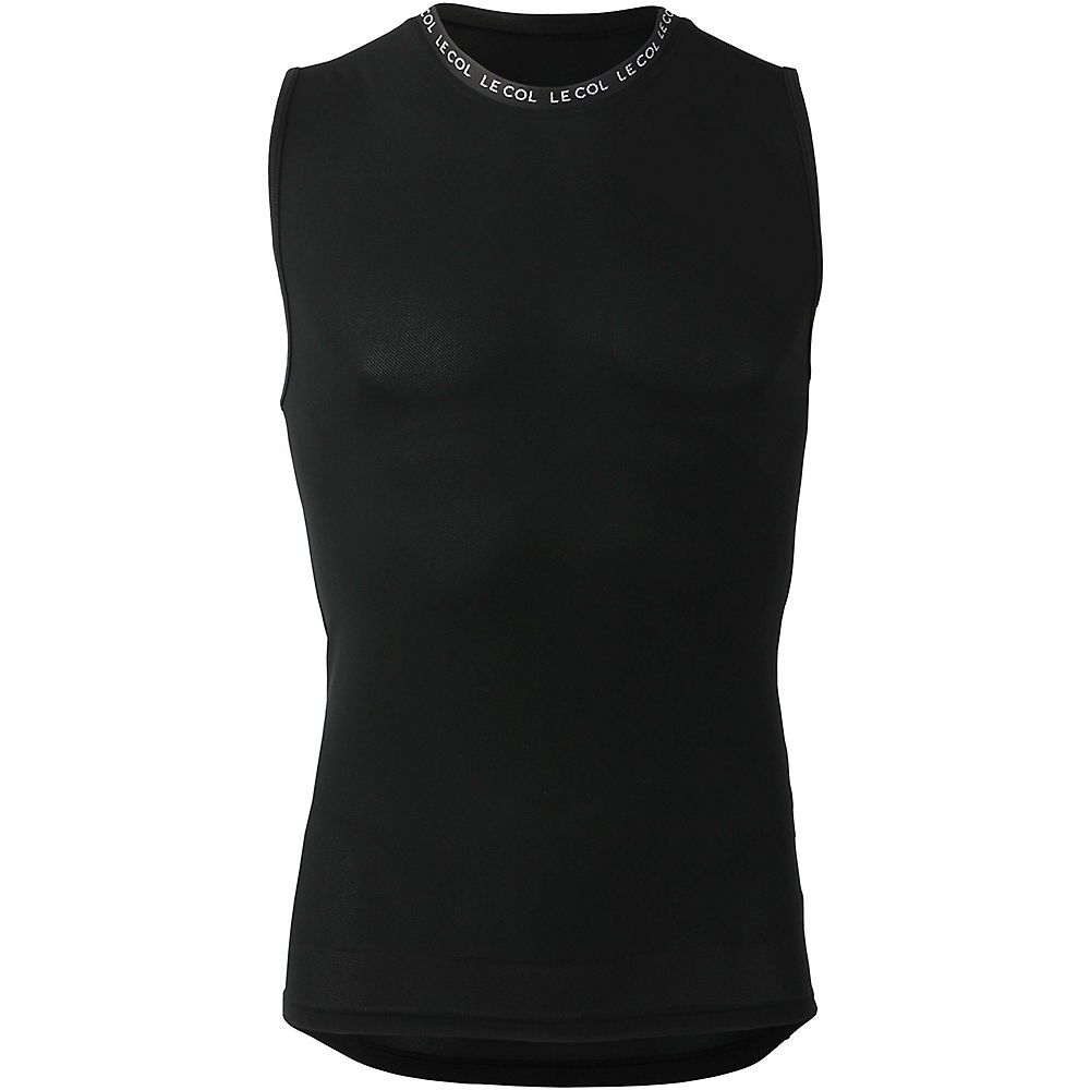 LE COL Sleeveless Base - Noir - XS