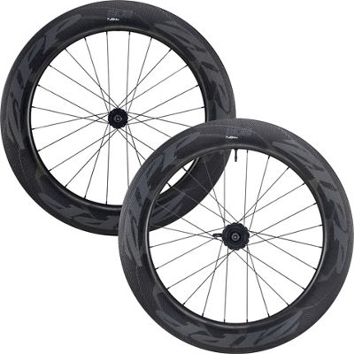 Zipp 808 NSW Carbon Disc Road Wheelset - Noir - Front: QR & 12mm & 15mm - Rear: QR & 12x 42mm