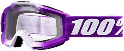 100% Accuri Youth Goggles Mirror 2019 - Framboise - Clear Lens