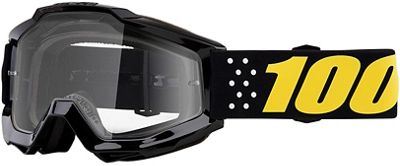 100% Accuri Youth Goggles Mirror 2019 - Pistol - Clear Lens