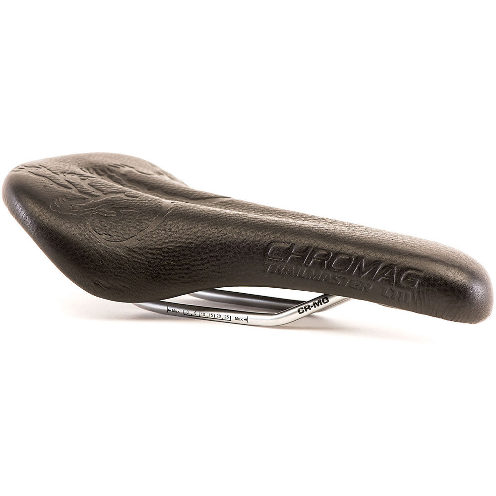 Chromag Trailmaster LTD Saddle - Noir - 140mm Wide, Noir