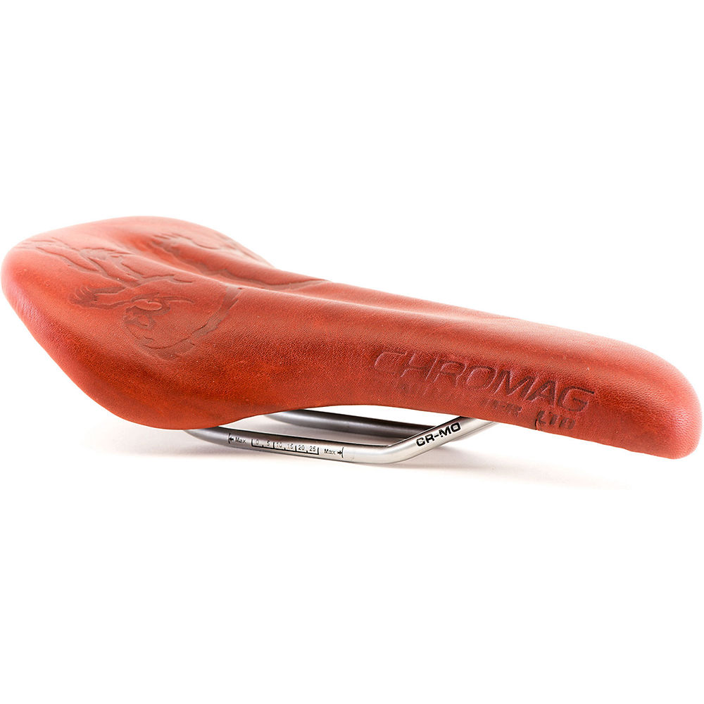 Chromag Trailmaster LTD Saddle - Chilli - 140mm Wide, Chilli