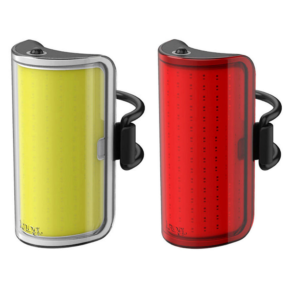 Knog Cobber Twinpack Mid Set - Black-Transparent