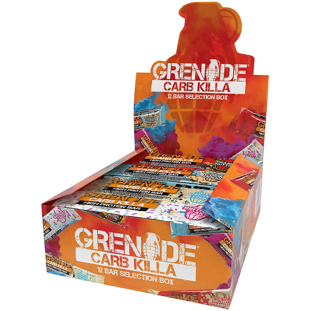 Grenade Carb Killa Selection Box - 12 Bars
