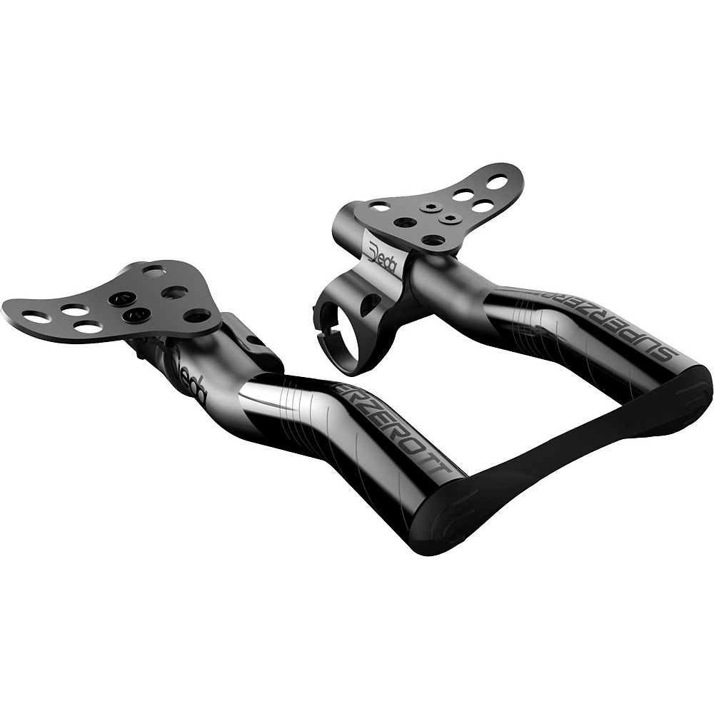 Deda Elementi Superzero Clip-On TT Extensions - Noir - 31.7mm, Noir