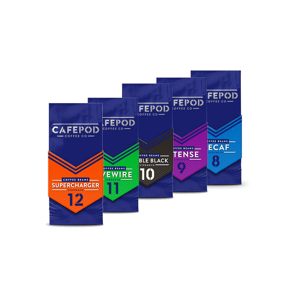 CafePod Beans 200g - 4 Pack