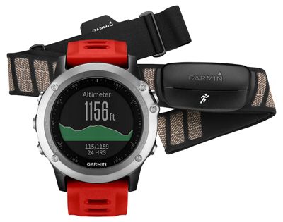 Garmin Fenix 3 GPS Performance Bundle - AU 2017 - Argent, Argent