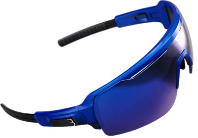 BBB Commander Sport Glasses - Metallic Blue Blue Lenses