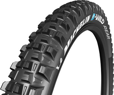Michelin E-Wild Gum-X TLR Enduro Rear TS Tyre - Black - Folding Bead, Black