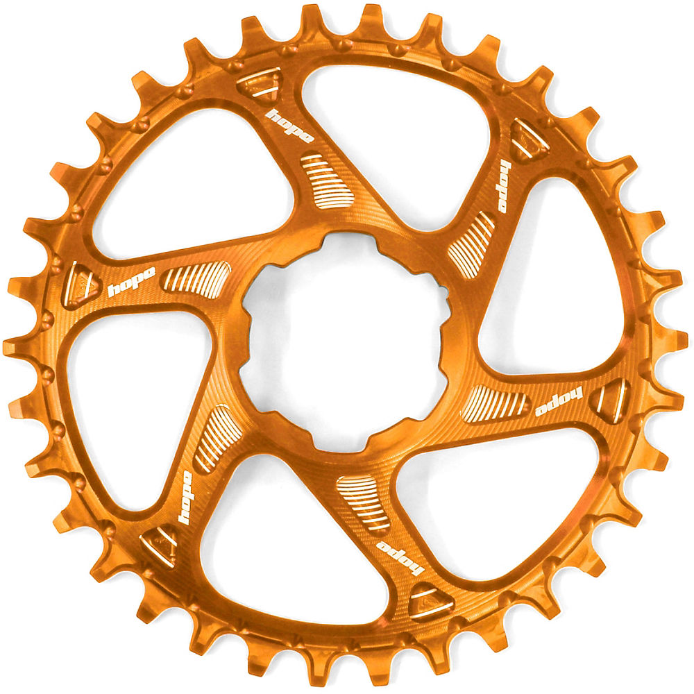 Plateau de retenue Hope Spiderless (Boost) - Orange - Direct Mount, Orange