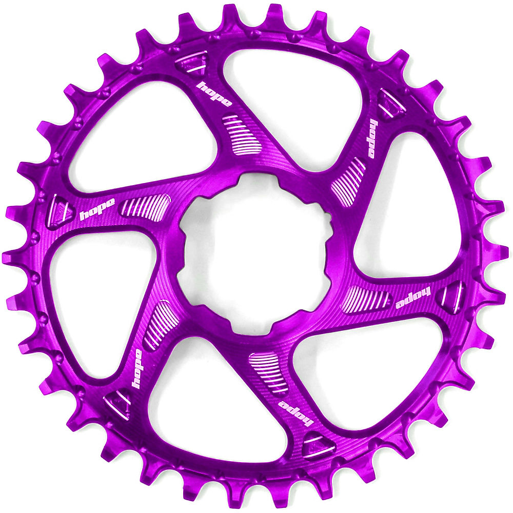 Plateau de retenue Hope Spiderless (Boost) - Violet - Direct Mount, Violet