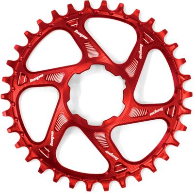 Hope Spiderless Boost Retainer Ring - Red - Direct Mount, Red