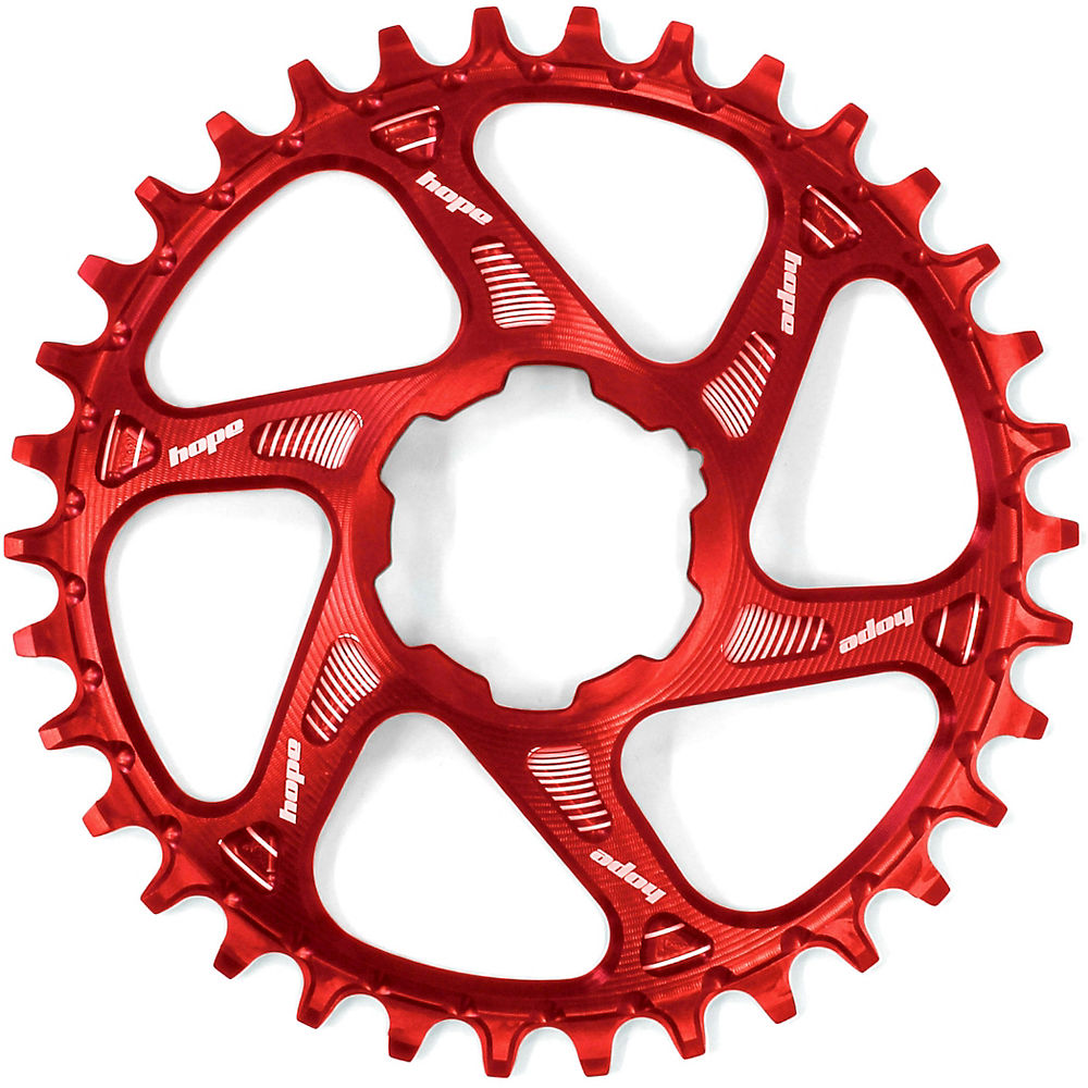 Plateau de retenue Hope Spiderless (Boost) - Rouge - Direct Mount, Rouge