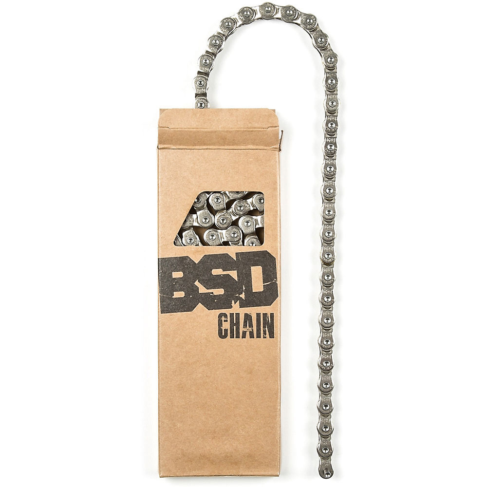 BSD 1991 Halflink Single Speed Chain - Chrome - 1/2 x 1/8