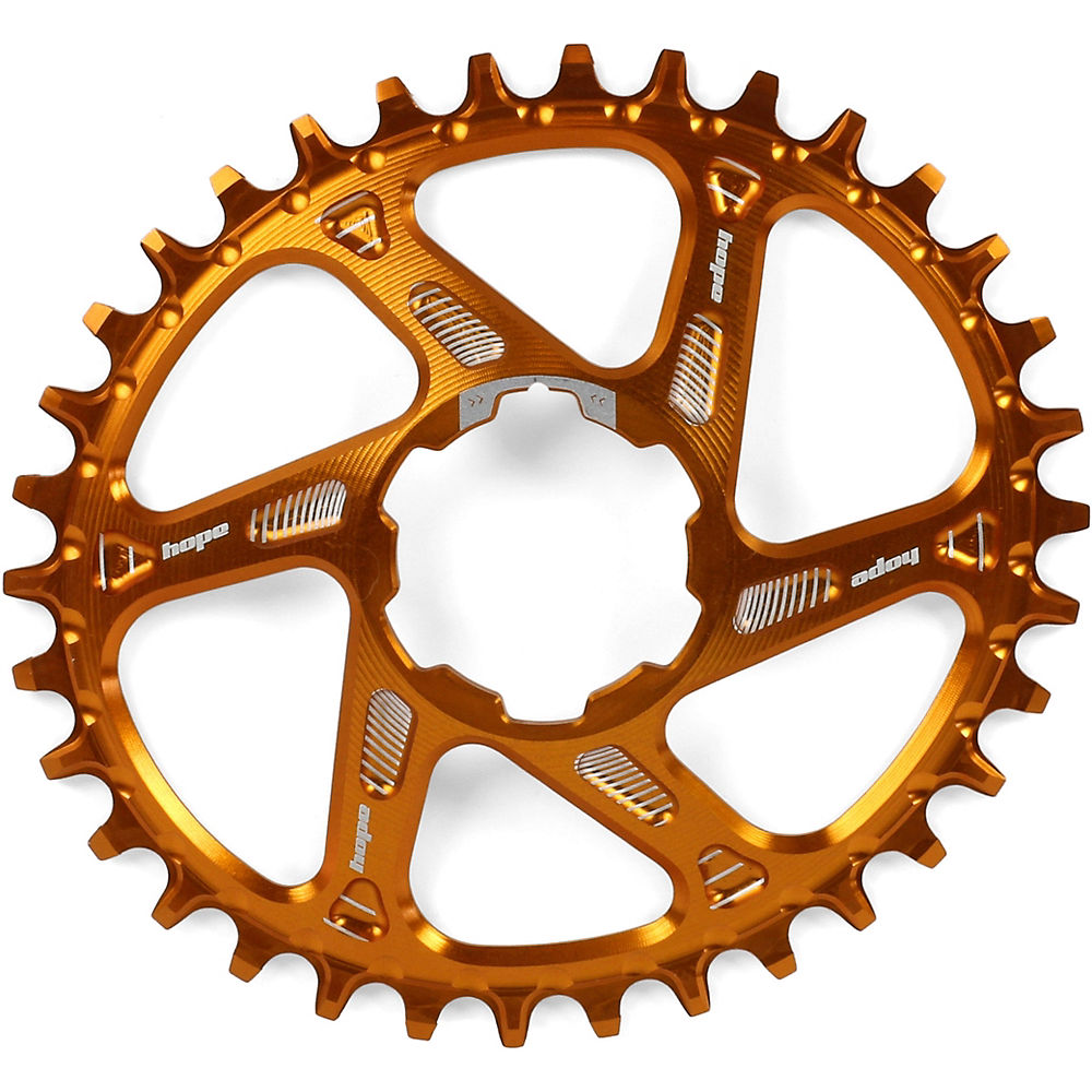 Plateau de retenue Hope Spiderless (ovale) - Orange - Direct Mount, Orange