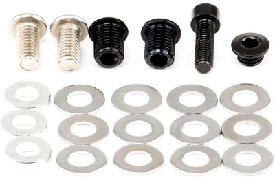 Nukeproof Chain Guide Top Mount and Bash Bolt Kit - Silver, Silver