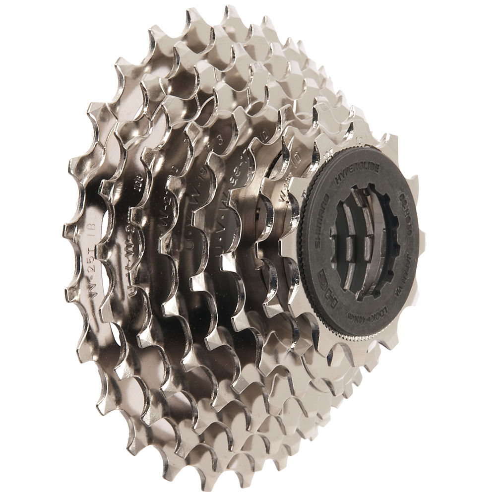 Cassette Route 8 vitesses Shimano Sora HG50 - Argent - 12-25t, Argent