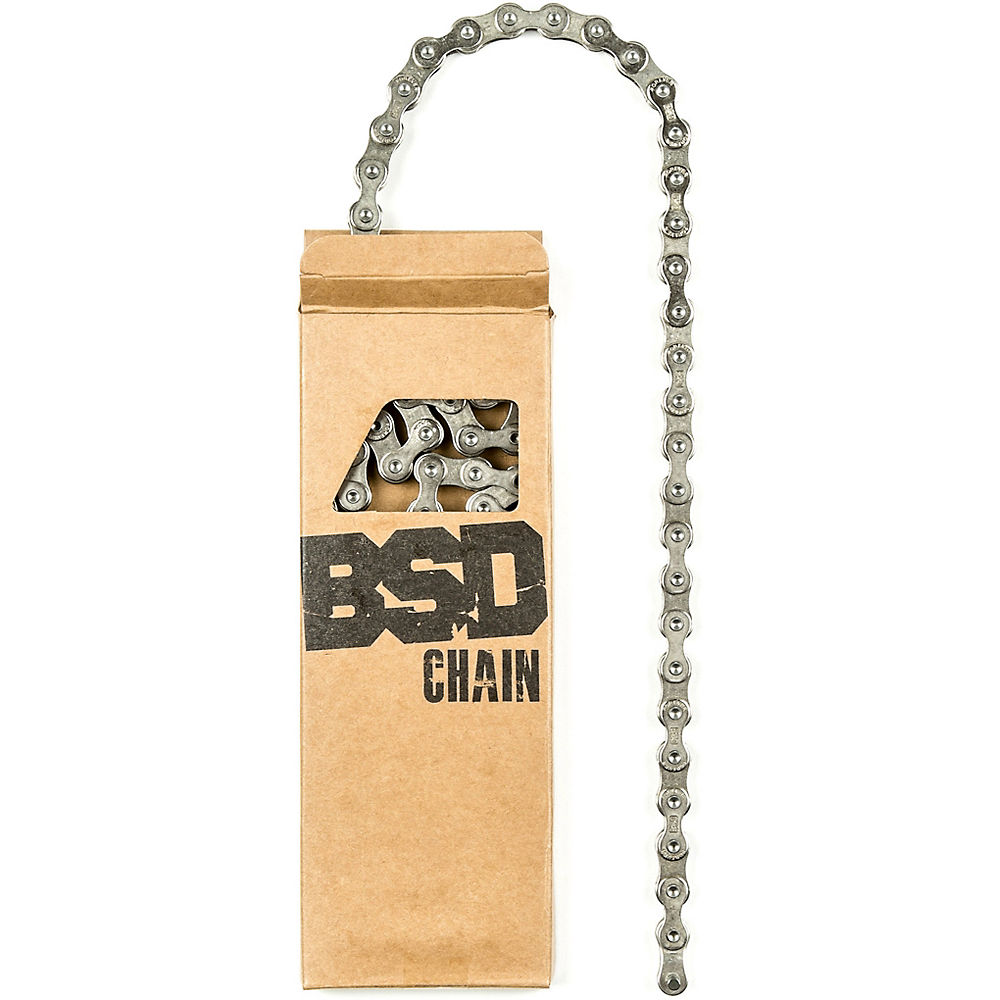 BSD Forever Single Speed Chain - Chrome - 1/2 x 1/8