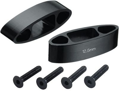 Vision Aero Bar Riser Kit - Black, Black