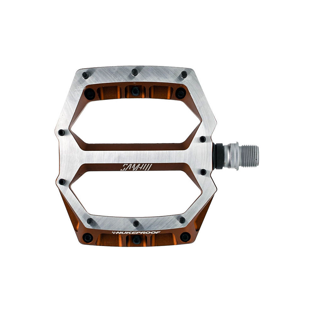 Nukeproof Horizon Pro Sam Hill Enduro Pedals - Cuivre, Cuivre