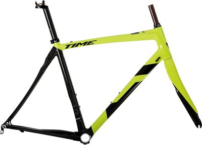 Time Fluidity AKTIV Frameset 2018 - Light Green - Carbon - M}, Light Green - Carbon