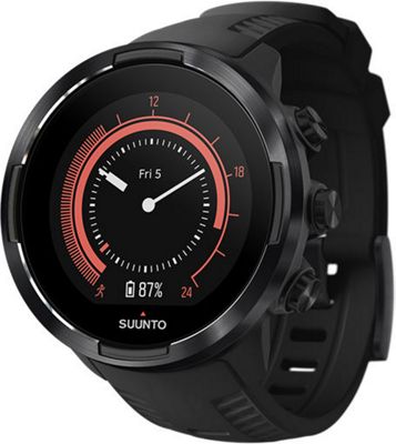 Suunto Baro 9 GPS Multisport Watch Wrist HR-AU 2018 - Noir, Noir