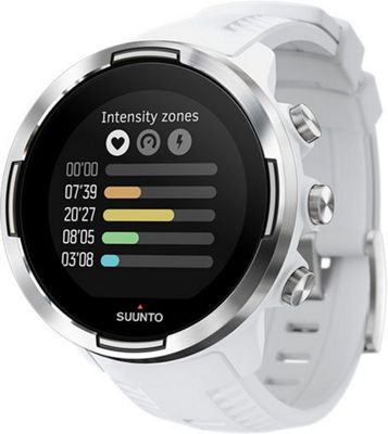 Suunto Baro 9 GPS Multisport Watch Wrist HR-AU 2018 - Blanc, Blanc