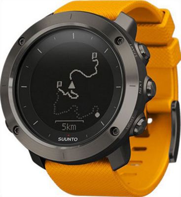 Suunto Traverse Silicone Strap-AU 2018 - Amber, Amber
