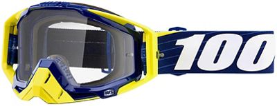 Masque 100 % Racecraft (Verre transparent) - Bibal/Bleu marine