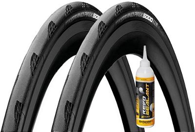 Continental Grand Prix 5000 TL 650b & RevoSealant - nero - 240ml, nero