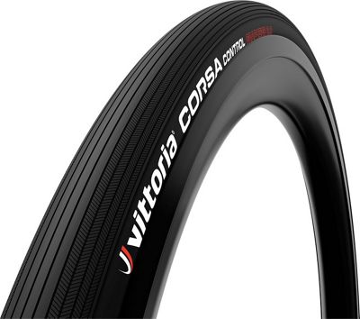 Vittoria Corsa Control G2.0 Road Tyre - Tubeless - Full Black - 700c}, Full Black