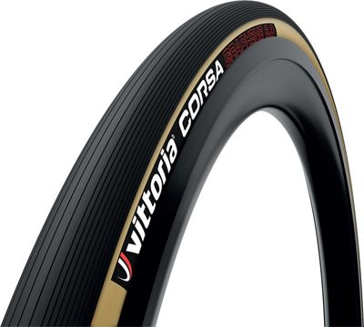 Vittoria Corsa G2.0 Road Tyre - Para - Black - Black - 700c}, Para - Black - Black