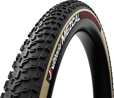 Vittoria Mezcal G2.0 Mountain Bike Tyre - Tan - Black - Black - Folding Bead, Tan - Black - Black