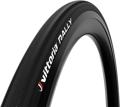 Vittoria Rally Tubular Road Tyre - Full Black - 25-28 ETRTO}, Full Black