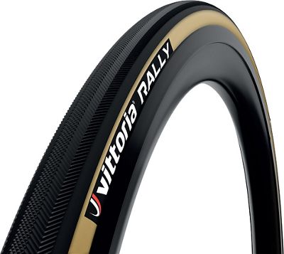 Vittoria Rally Tubular Road Tyre - Para - Black - Black - 23-28 ETRTO}, Para - Black - Black