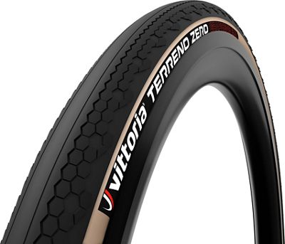 Vittoria Terreno Zero G2.0 Gravel-CX Tyre - Tan - Black - Black - 700c}, Tan - Black - Black