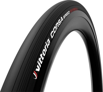 Vittoria Corsa Speed G2.0 Tubeless Road Tyre - Full Black - 700c}, Full Black