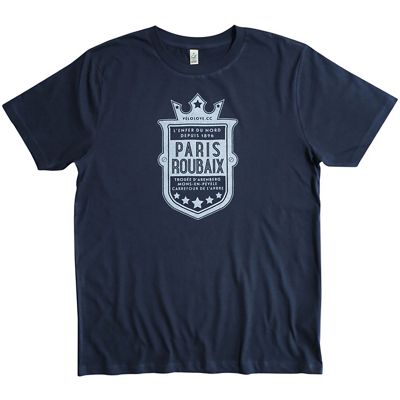 Velolove Paris Roubaix Head Badge T-Shirt Navy Review