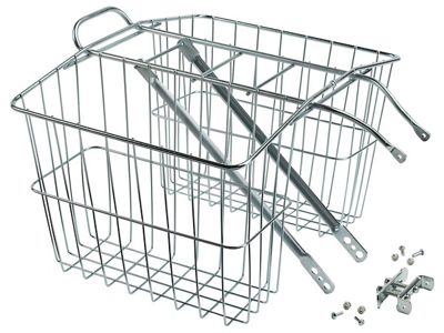 Wald 520 Twin Carrier Basket - Argent